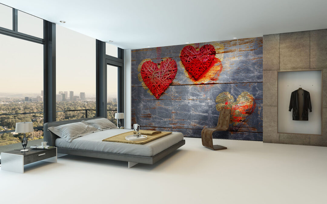Valentine’s Day: a beautiful decoration for a love nest?
