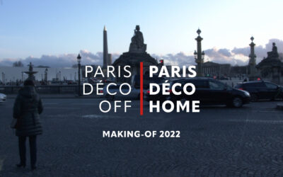 Discover the Making Of of the 12th edition of Paris Déco Off 2022