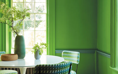 GREEN, de Little Greene : une nouvelle palette rafraîchissante de couleurs authentiques de peintures de National Trust