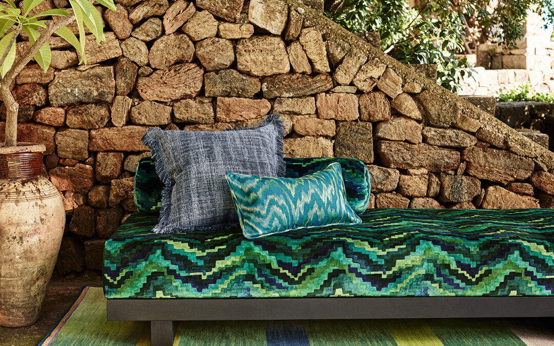 The Romo Group presents its “Pantelleria” collections by Zinc Textile