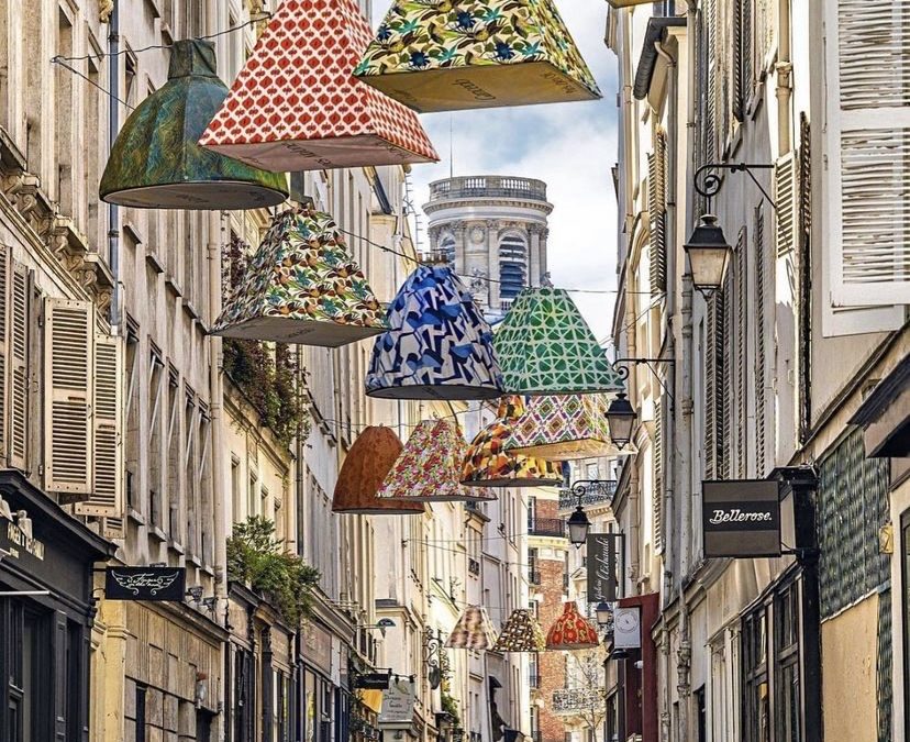 Giant lamps to light up the streets of Paris Déco Off